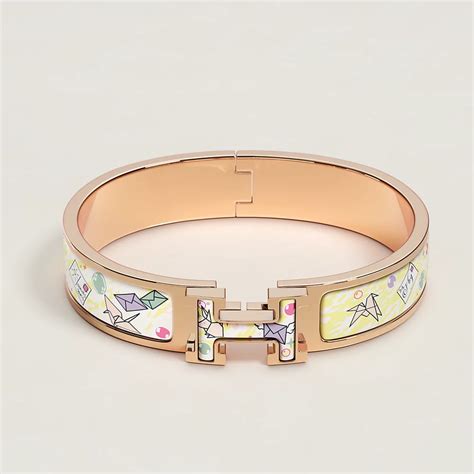 hermes clic h bracelet green|hermes clic h price.